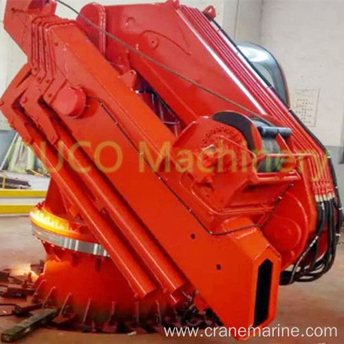 6T12M Customized Knuckle Boom Marine Crane